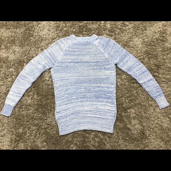 Prettigo Knitted Sweater Blue and White - Picture 2 of 8